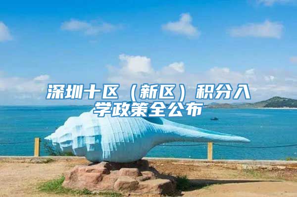 深圳十区（新区）积分入学政策全公布