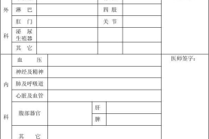 2022年深圳市积分入户检查身体