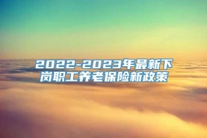 2022-2023年最新下岗职工养老保险新政策