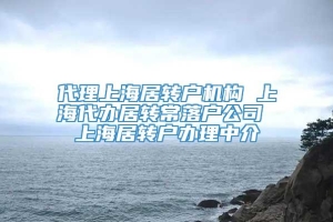 代理上海居转户机构 上海代办居转常落户公司 上海居转户办理中介