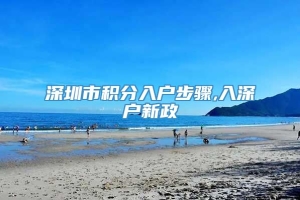 深圳市积分入户步骤,入深户新政