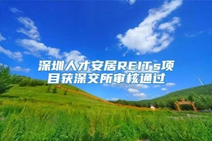 深圳人才安居REITs项目获深交所审核通过