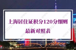 2022年上海居住证积分120分细则：哪些情况上海居住证积分申请被拒？