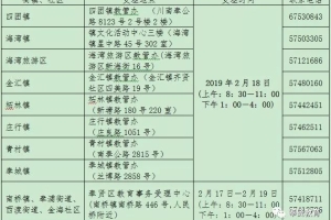 【转发】2018学年第二学期奉贤区义务教育阶段学校本市户籍学生转学通知