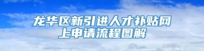 龙华区新引进人才补贴网上申请流程图解