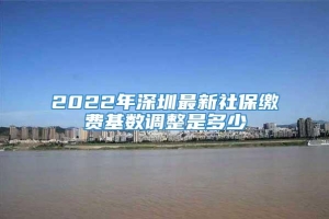 2022年深圳最新社保缴费基数调整是多少