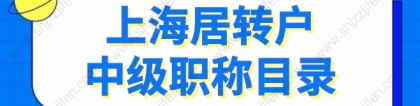 2022年上海居转户中级职称目录的问题1：职称和岗位不匹配可以通过预审吗？