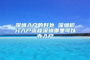 深圳入户的好处 深圳积分入户流程深圳哪里可以办入户