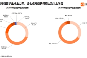 近六成海归留学生希望在国内工作，一线城市是海归就业首选